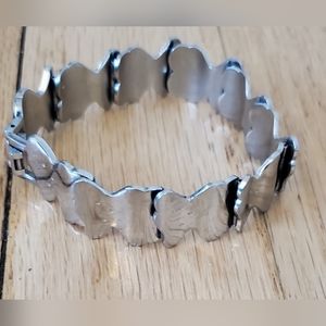 Authentic TOUS woman stainless steel bracelet (vintage); Pre-loved